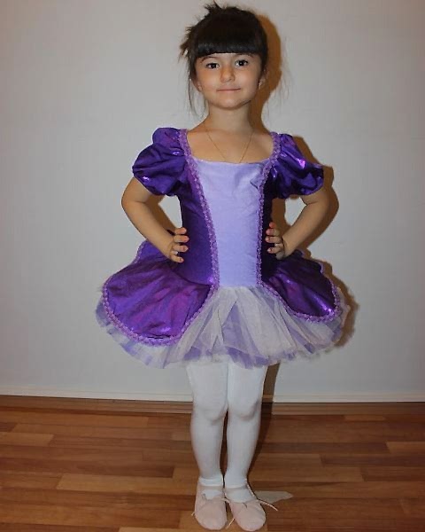 Ayce Kostüm -  Mor Beyaz Tütü - T15