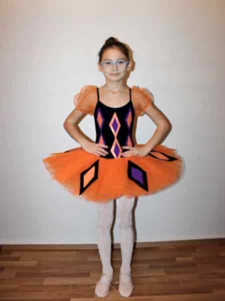 AYCE KOSTÜM - DESNLİ TURUNCU TÜTÜ - T28