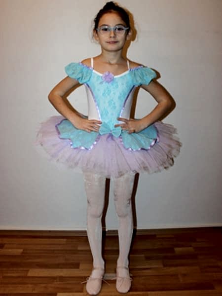 AYCE KOSTÜM - BABY MAVİ MOR PRENSES TÜTÜ - T37