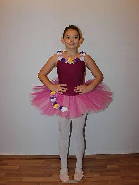 AYCE KOSTÜM - FUŞYA ÇİÇEK DİZİSİ TÜTÜ - T55