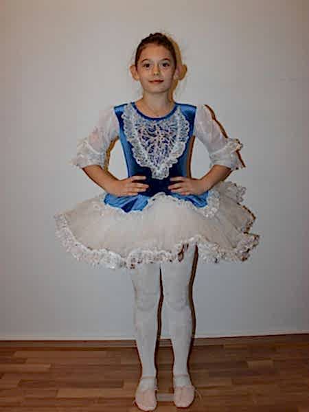 Ayce Kostüm - Mavi Dantelli Tütü - T67