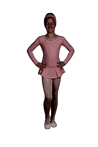 Ayce Kostüm - MAYO ETEKLİ UZUN KOLLU B01